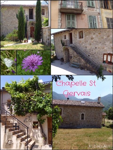 La Chapelle Saint Gervais Bed & Breakfast Sospel Exterior photo